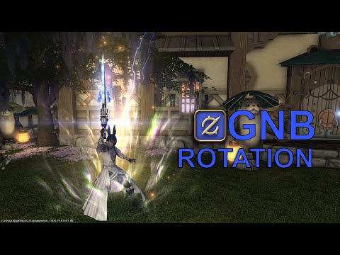 FFXIV - Gunbreaker Rotation (Endwalker 6.08)