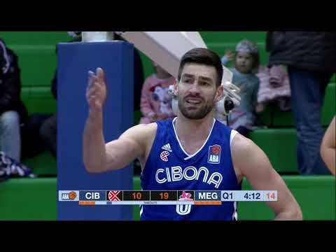 ABA Liga 2017/18, Round 12 match: Cibona - Mega Bemax (18.12.2017)