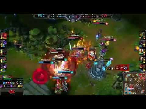 Fnatic Cyanide Khazix VS CW Amazing Elise Highlights   2014 EU LCS Spring W9D2 HQ