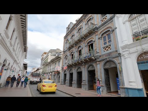 017 Street Walk || Calderón Park to Long Street || Cuenca Ecuador || Dec 15th 2022
