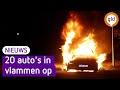 Bizarre reeks autobranden in Ede: twintig wagens beschadigd in één nacht