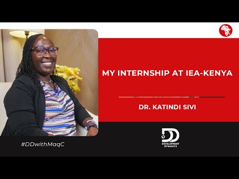 S3:E08 | The #IEA Internship that opened a career path for me | #DrKatindiSivi on #DDwithMaqC (067)