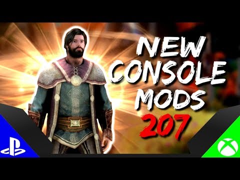 Skyrim Special Edition: ▶️5 BRAND NEW CONSOLE MODS◀️ #207 (PS4/XB1/PC)