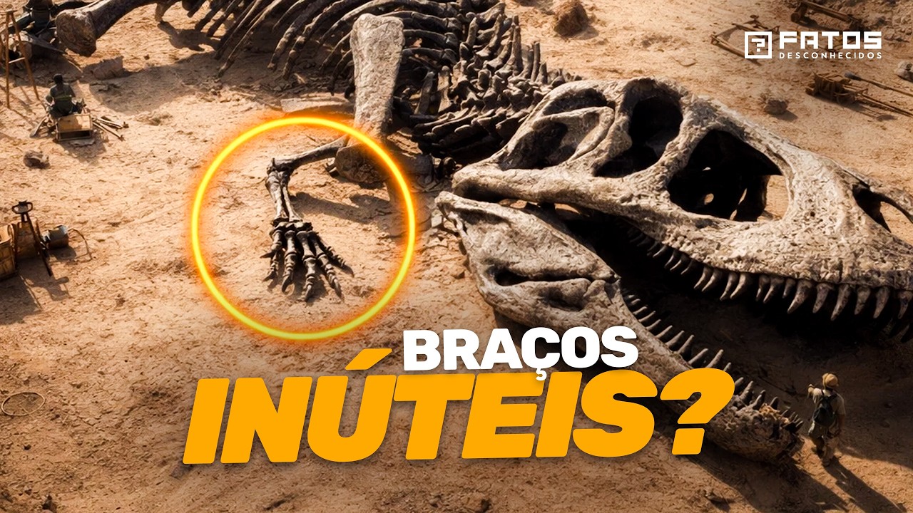 Cientistas acabam de descobrir por que o T-Rex tinha braços tão pequeno