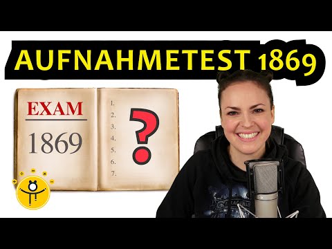 Mathe Aufnahmetest 1869 – Hättest DU bestanden? 🤓