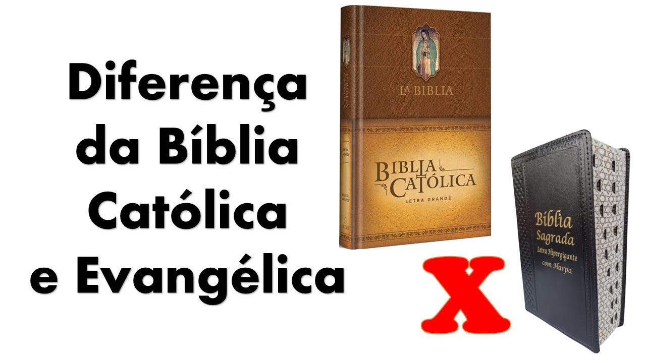 Diferença da Bíblica Católica x Evangélica, o que são Livros apócrifos, posso ler?