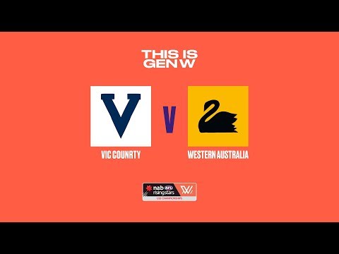 Vic Country v Western Australia Full Match Replay | 2019 NAB AFLW U18s Championships