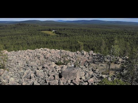 Jailpaljukka Nature Trail for hiking in Pello Lapland Finland:  luontopolku Lappi Suomi vaellus