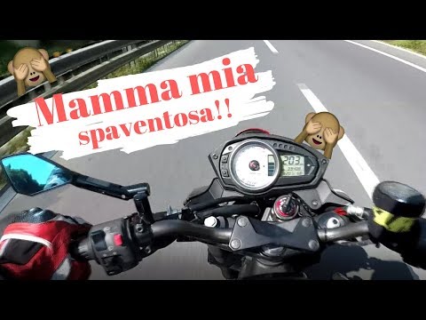 Questa moto è impressionante//Test ride Kawasaki z750//SC Project sound //Top speed