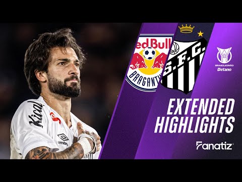 Red Bull Bragantino vs. Santos 2-2 | Game Highlights | #Brasileirao2025