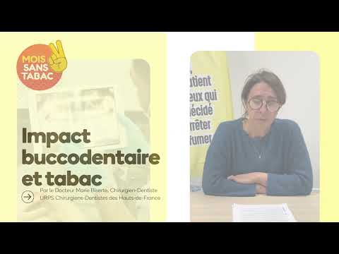 Mois Sans Tabac 2022 : Tabac et santé buccodentaire