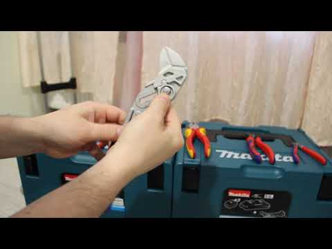 Knipex Vamzdžių veržliaraktis 250mm (86 05 250) video