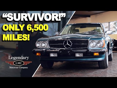 6,500-Mile Survivor: 1989 Mercedes 560SL in Time Capsule Condition