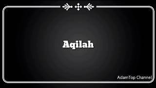 (Lirik Video) Aqilah - Floor 88