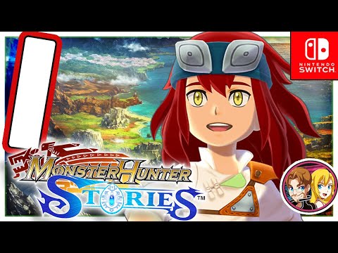 Monster Hunter Stories HD Gameplay Walkthrough Part 1 Rider's Trial (Nintendo Switch)