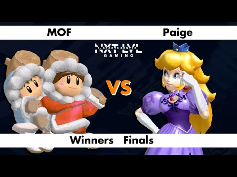 NXT LVL Gaming 8 - Winners Finals - MOF (Ice Climbers) vs Paige (Peach) - SSBM Smash Melee