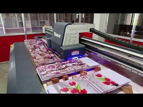 Mehta rasterjet rj 2030v uv flatbed printer (1000mm printing...