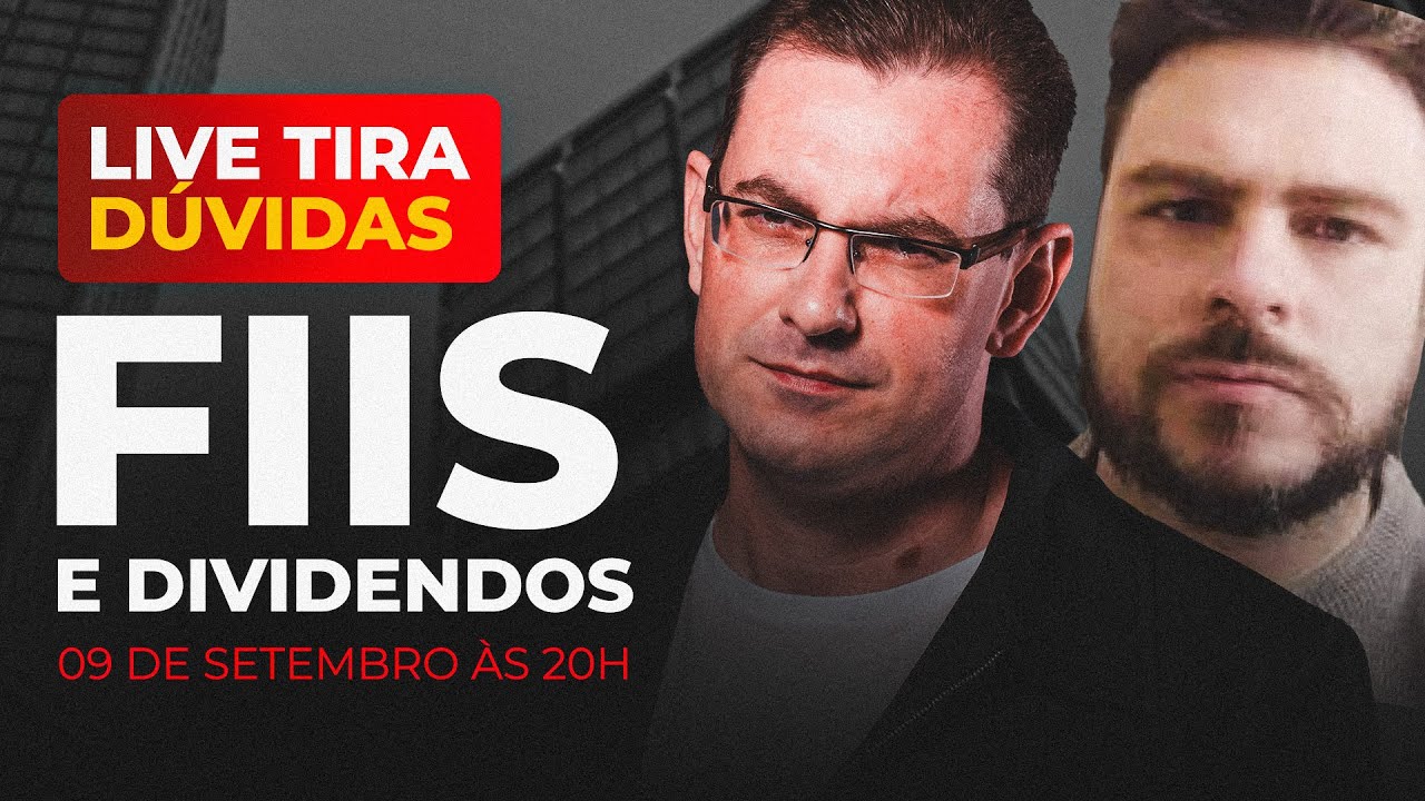 Tire suas DÚVIDAS AO VIVO - FIIs & Ações de DIVIDENDOS | Profº Baroni e Felipe Tadewald