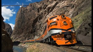 2025 Royal Gorge Route Railroad 403 Engine B-Roll