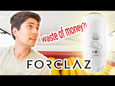 Test de la tente tarp Forclaz MT900 2 places ultralegere