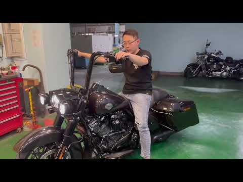 Motorcycle Handlebar 14" Rise Fat Ape Hanger For Harley Roadking