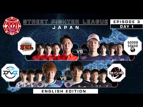 Street Fighter League: Pro-JP 2021 │  EPISODE 3 - DAY 1