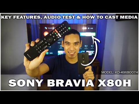 Sony Bravia X80H (49" Android TV) | Key Features, Audio Test, and How To Cast Media