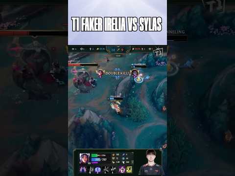 T1 Faker Irelia vs Sylas