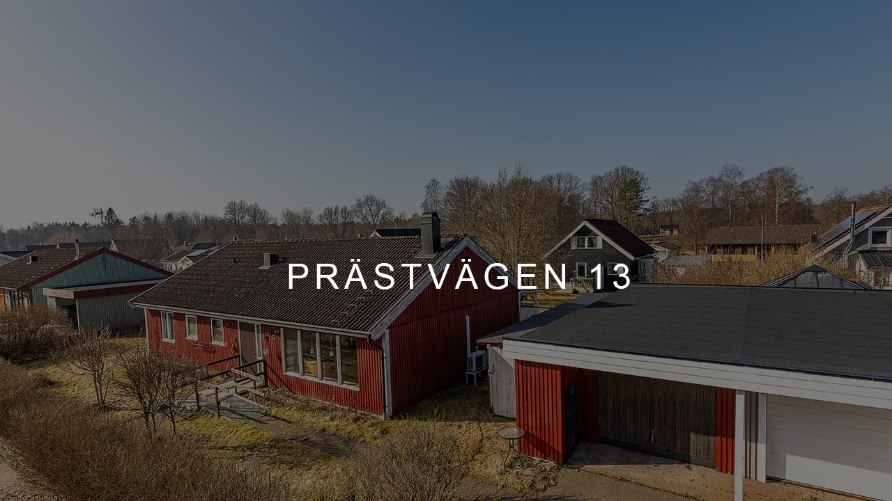 4 rum Villa på Prästvägen 13 Åseda Uppvidinge kommun - video