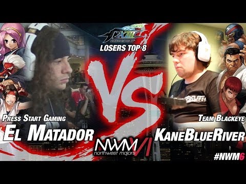NWM6 KOFXIII Top 8 LT8 - PSG|El Matador (ATH-MRK-YUR) vs BE|KaneBlueRiver (RAI-TAK-VIC)
