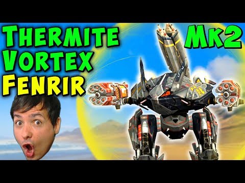 VORTEX THERMITE FENRIR Mk2 Troll Tank War Robots Gameplay WR