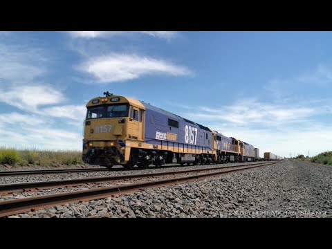 7902V Pacific National Mildura Containers 8157 X48 G540 (27/10/2021) - PoathTV Australian Railways