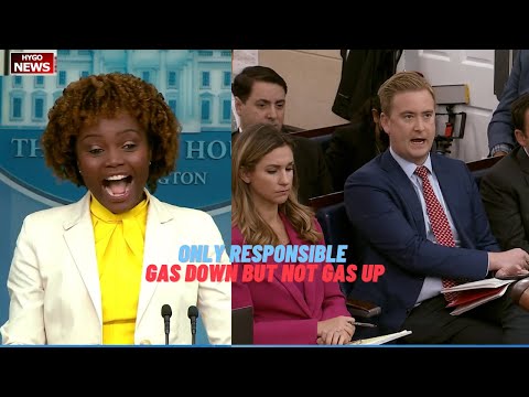 WH no answer Biden only responsible for gas down but not gas up? no more oil reserve release; more?