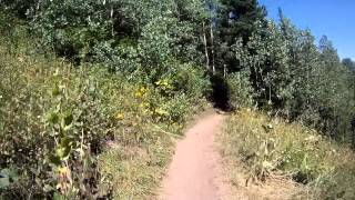 preview picture of video 'Mountain Biking at the Canyons,Park City'
