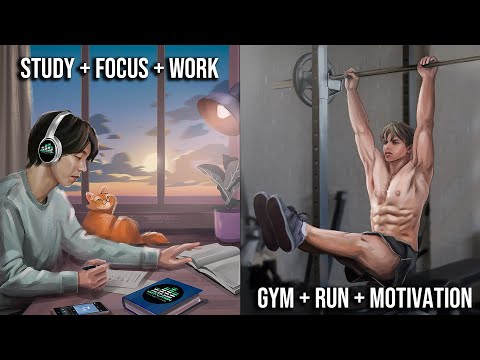 Motivational Music For Study, Focus, Work, Gym and Running ✍🏽💪🏽 (LISTEN ON REPEAT)