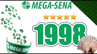 Mega Sena: Resultado do Sorteio 1998 Realizado Dia 19/12/2017