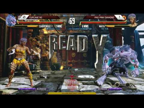 Killer Instinct Tournament: Defend the North 2016 Top 8 - Cupcake (Sabrewulf) v Pink Diamond (Maya)