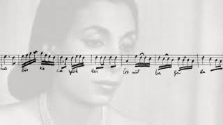 Söyletme beni derdim büyüktür - Safiye Ayla (with notes)