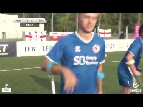 England Senior Squad Highlight - Amp Futbol Cup Final 2018 / Winning Goal