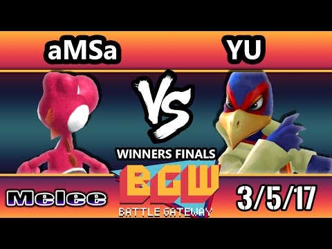 BGW15 SSBM - VGBC | aMSa (Yoshi) Vs. LG | Yu (Falco) Smash Melee WF