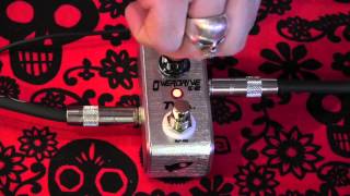 Video thumbnail for TWA Fly Boys OVERDRIVE mini micro pedal demo with Suhr Strat & Dr Z M12 by gearmanndude