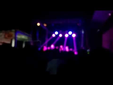 Il freestyle del rapper Francesco Paura Curci durante il festival Ecosuoni