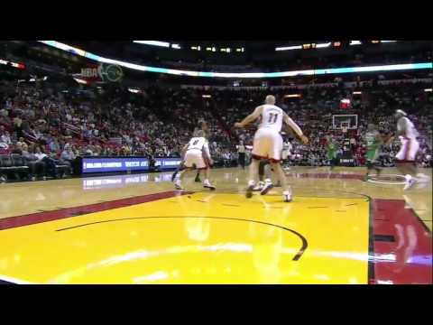 Ray Allen hits 7 threes vs. Miami Heat (Nov. 11, 2010)