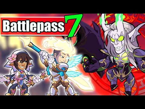 HERE WE GO!! • Brawlhalla Battle Pass SEASON 7 • Complete Overview + 1v1 Gameplay