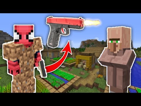 ZENGİN VS FAKİR ÖRÜMCEK ADAM #8 - Fakir Köyü Karıştırdı (Minecraft)