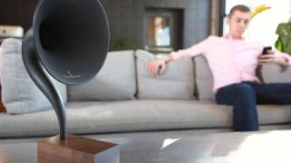 Seducing Vintage Sounds   World's First Bluetooth Gramophone