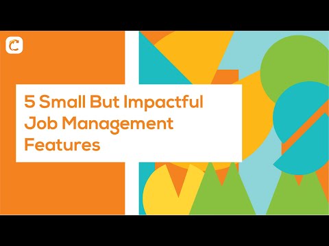 5 Small But Impactful Job Management Features