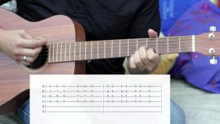 Guitar tutorial Wilco Someday Some Morning Sometime