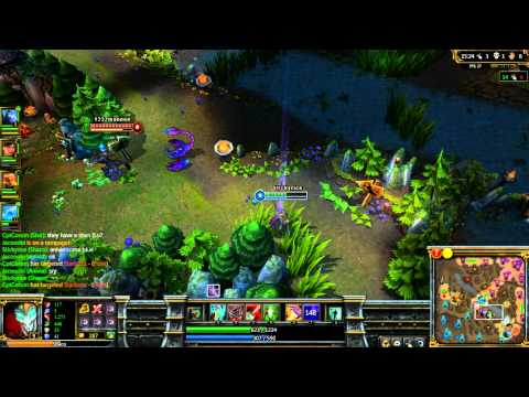 League of Legends - S2 Shaco Jungle non-commentated - Fiora patch (Nerf)