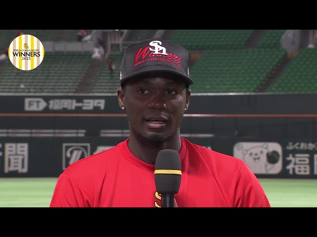 ホークス・モイネロ投手 個別インタビュー 2025年10月20日 福岡ソフトバンクホークス